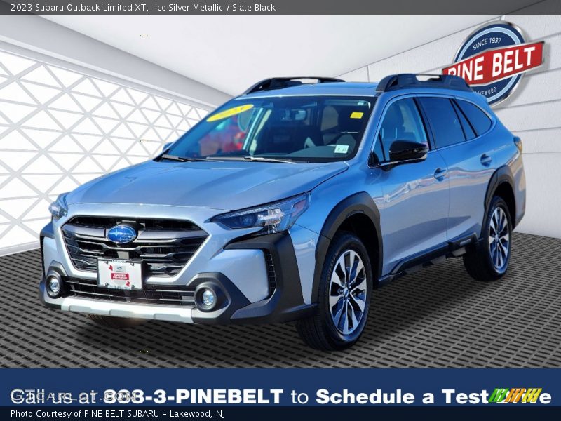 Ice Silver Metallic / Slate Black 2023 Subaru Outback Limited XT