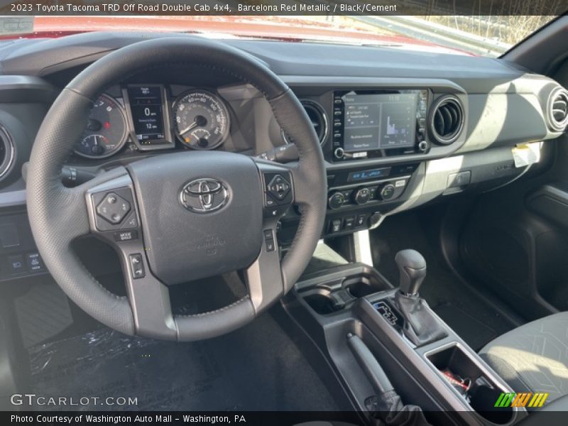 Barcelona Red Metallic / Black/Cement 2023 Toyota Tacoma TRD Off Road Double Cab 4x4