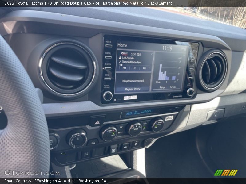 Barcelona Red Metallic / Black/Cement 2023 Toyota Tacoma TRD Off Road Double Cab 4x4