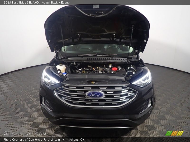 Agate Black / Ebony 2019 Ford Edge SEL AWD