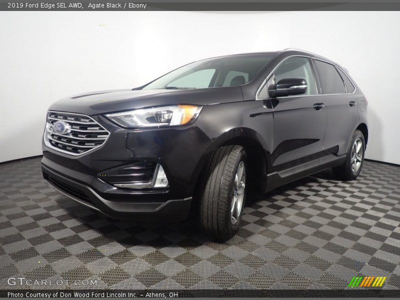 Agate Black / Ebony 2019 Ford Edge SEL AWD