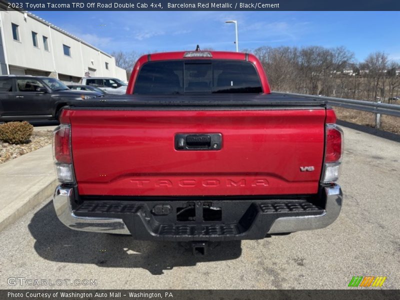 Barcelona Red Metallic / Black/Cement 2023 Toyota Tacoma TRD Off Road Double Cab 4x4