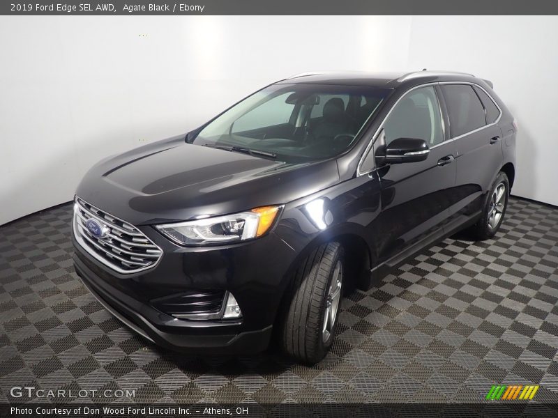 Agate Black / Ebony 2019 Ford Edge SEL AWD