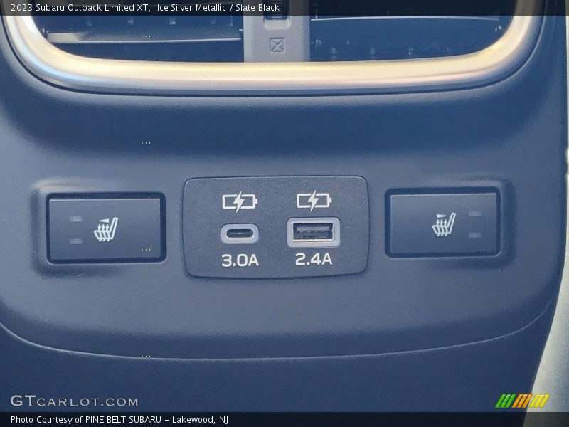 Ice Silver Metallic / Slate Black 2023 Subaru Outback Limited XT
