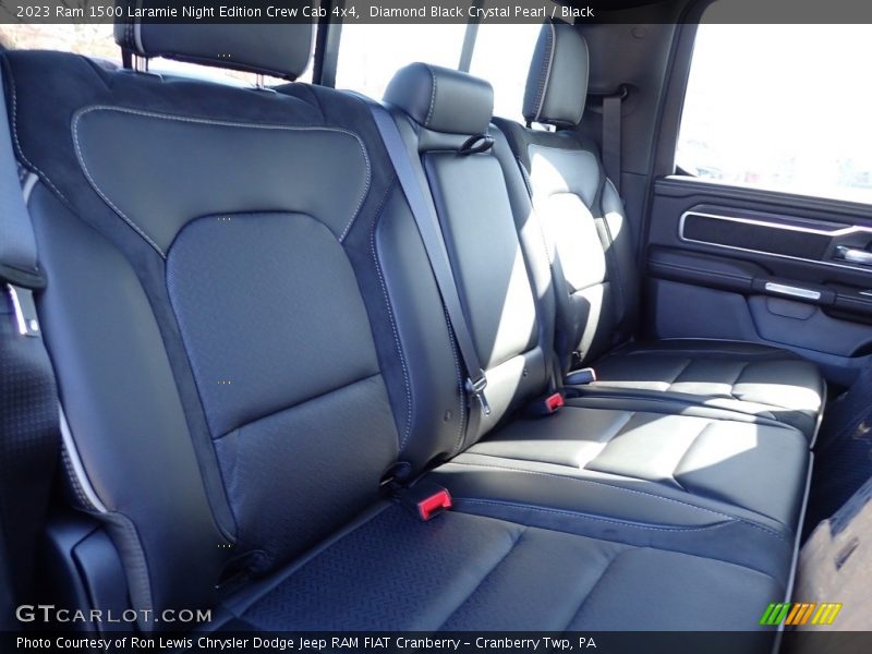 Diamond Black Crystal Pearl / Black 2023 Ram 1500 Laramie Night Edition Crew Cab 4x4