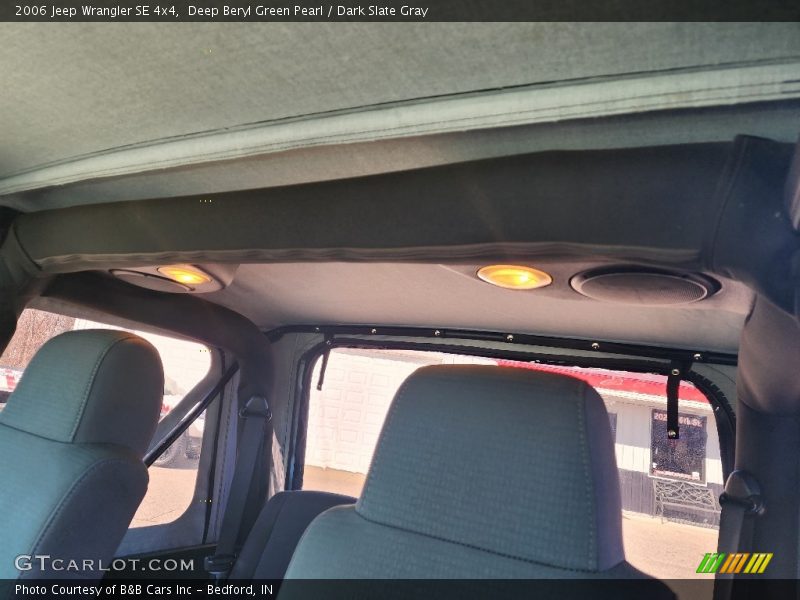 Deep Beryl Green Pearl / Dark Slate Gray 2006 Jeep Wrangler SE 4x4