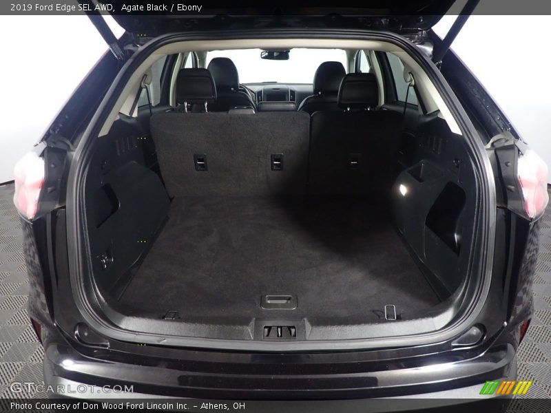 Agate Black / Ebony 2019 Ford Edge SEL AWD