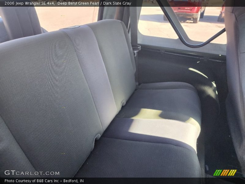 Deep Beryl Green Pearl / Dark Slate Gray 2006 Jeep Wrangler SE 4x4