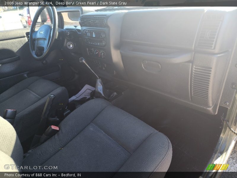 Deep Beryl Green Pearl / Dark Slate Gray 2006 Jeep Wrangler SE 4x4