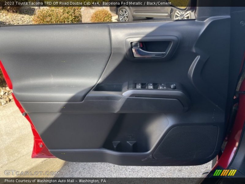 Barcelona Red Metallic / Black/Cement 2023 Toyota Tacoma TRD Off Road Double Cab 4x4
