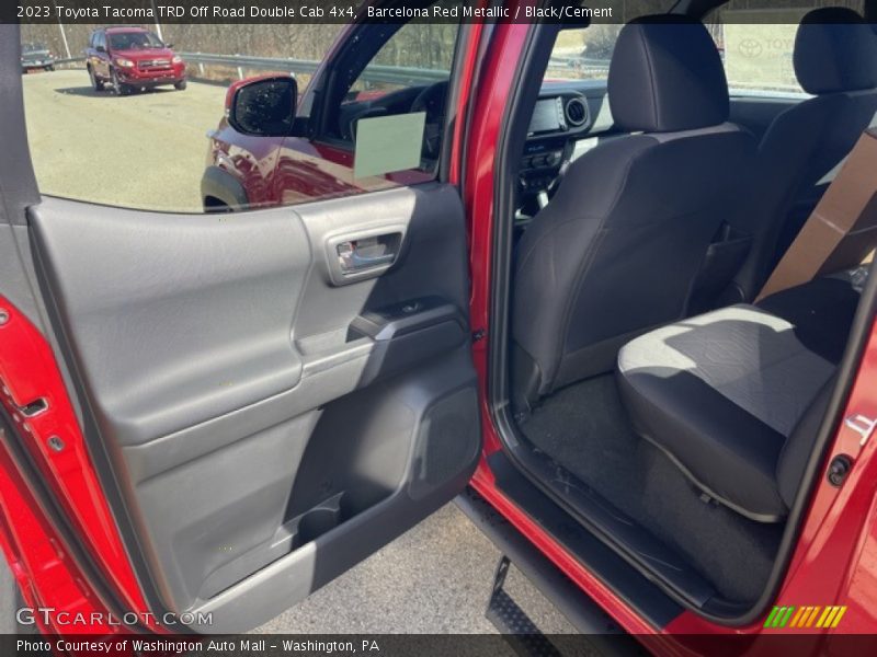 Barcelona Red Metallic / Black/Cement 2023 Toyota Tacoma TRD Off Road Double Cab 4x4