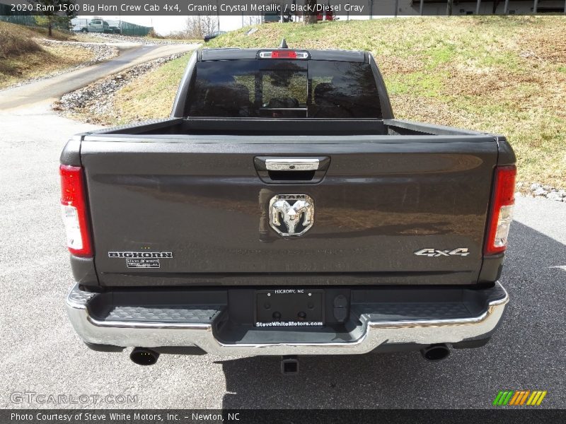 Granite Crystal Metallic / Black/Diesel Gray 2020 Ram 1500 Big Horn Crew Cab 4x4