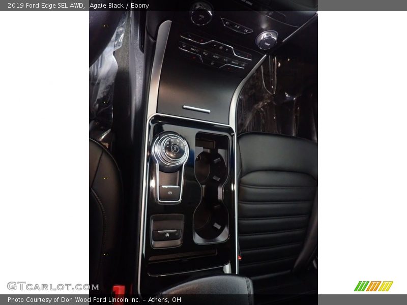 Agate Black / Ebony 2019 Ford Edge SEL AWD
