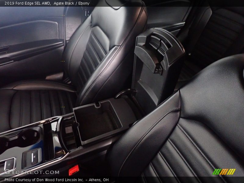 Agate Black / Ebony 2019 Ford Edge SEL AWD