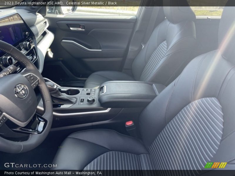 Celestial Silver Metallic / Black 2023 Toyota Highlander XSE AWD