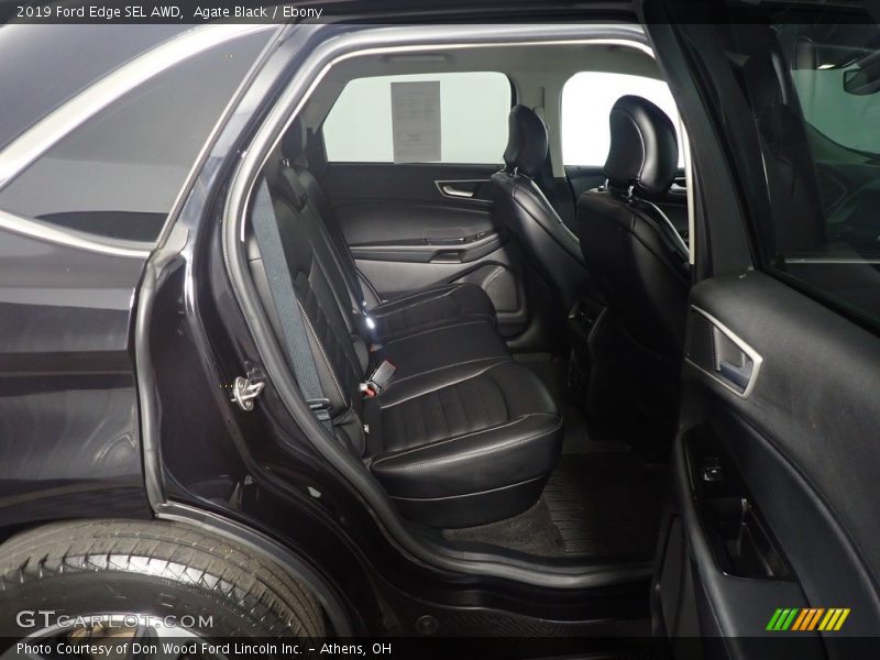 Agate Black / Ebony 2019 Ford Edge SEL AWD