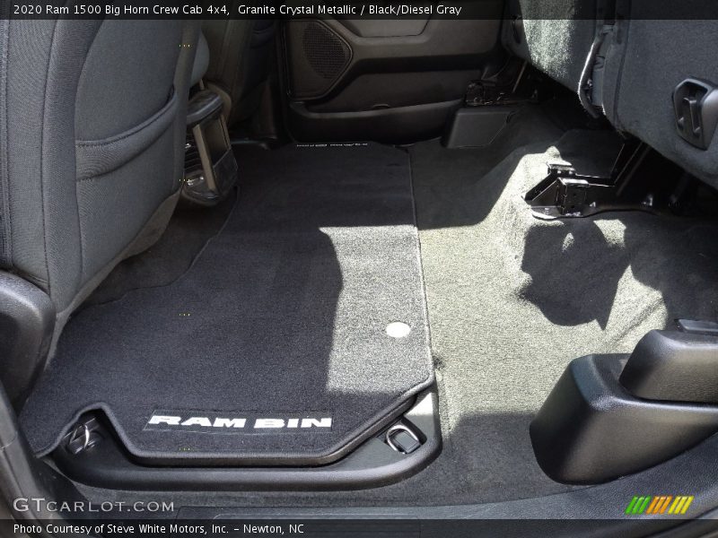 Granite Crystal Metallic / Black/Diesel Gray 2020 Ram 1500 Big Horn Crew Cab 4x4