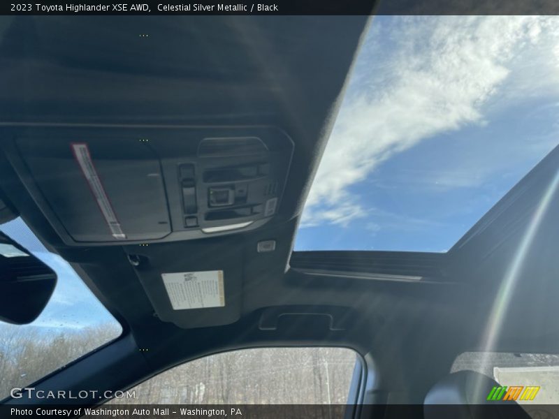 Celestial Silver Metallic / Black 2023 Toyota Highlander XSE AWD