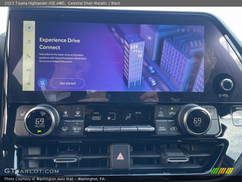 Celestial Silver Metallic / Black 2023 Toyota Highlander XSE AWD