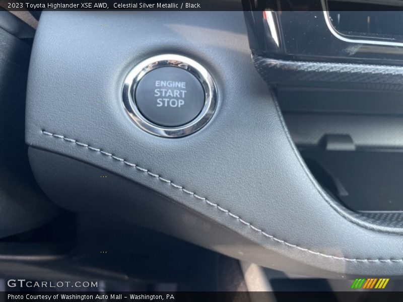 Celestial Silver Metallic / Black 2023 Toyota Highlander XSE AWD