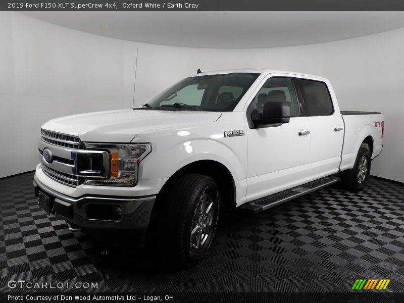 Oxford White / Earth Gray 2019 Ford F150 XLT SuperCrew 4x4