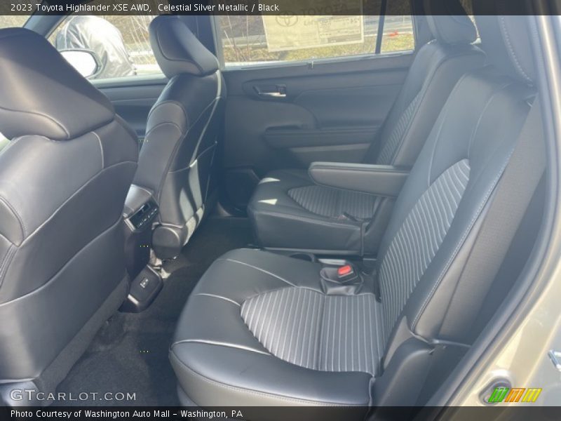 Rear Seat of 2023 Highlander XSE AWD