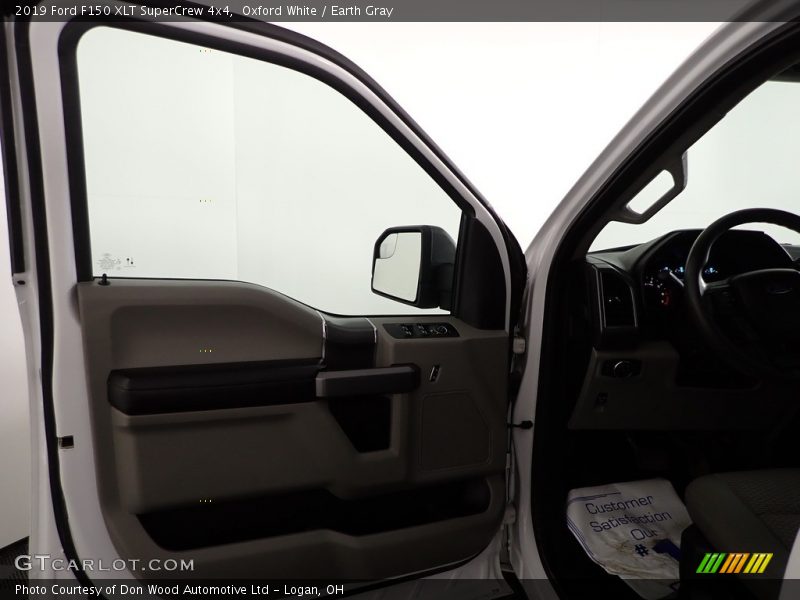 Oxford White / Earth Gray 2019 Ford F150 XLT SuperCrew 4x4