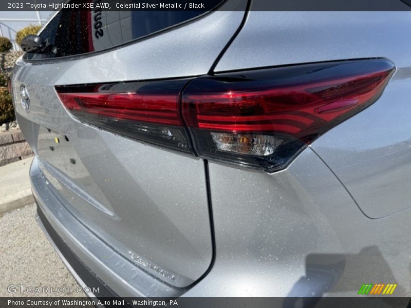 Celestial Silver Metallic / Black 2023 Toyota Highlander XSE AWD