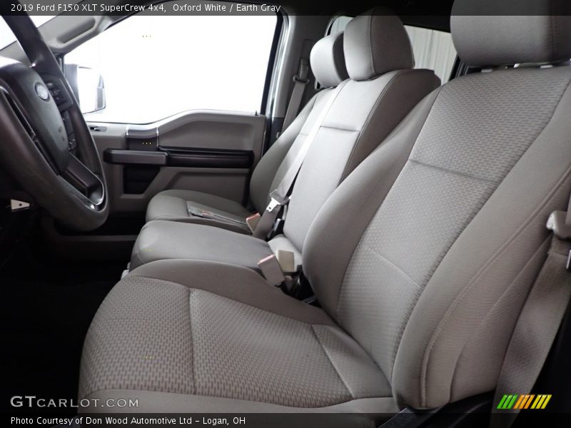 Oxford White / Earth Gray 2019 Ford F150 XLT SuperCrew 4x4