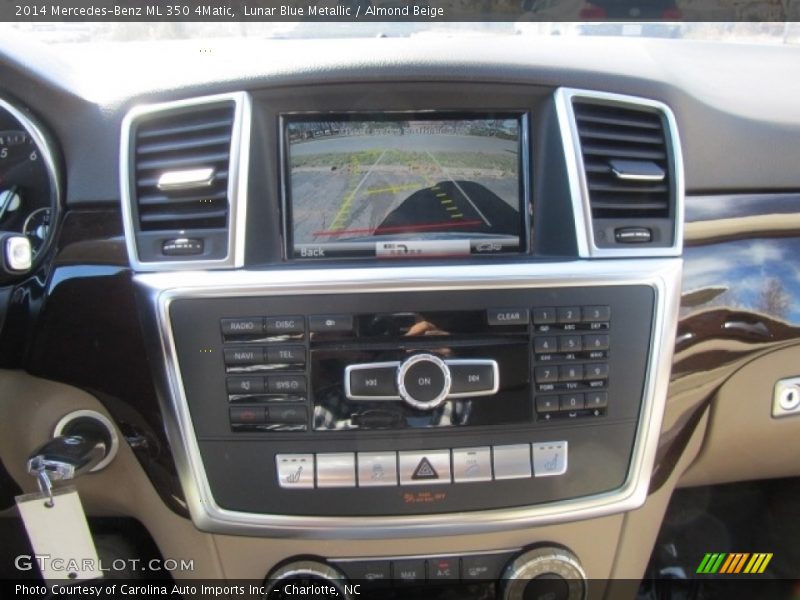 Lunar Blue Metallic / Almond Beige 2014 Mercedes-Benz ML 350 4Matic