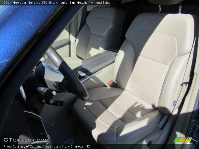 Lunar Blue Metallic / Almond Beige 2014 Mercedes-Benz ML 350 4Matic
