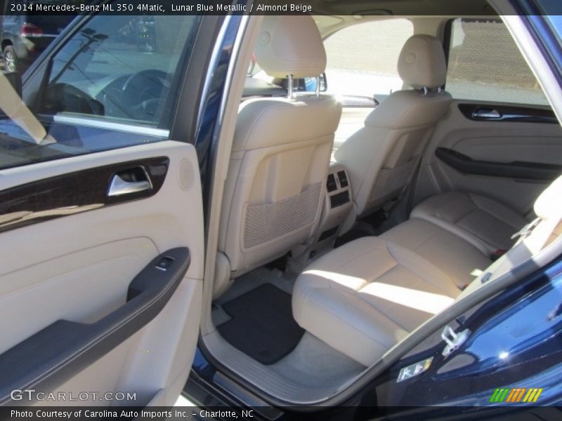 Lunar Blue Metallic / Almond Beige 2014 Mercedes-Benz ML 350 4Matic