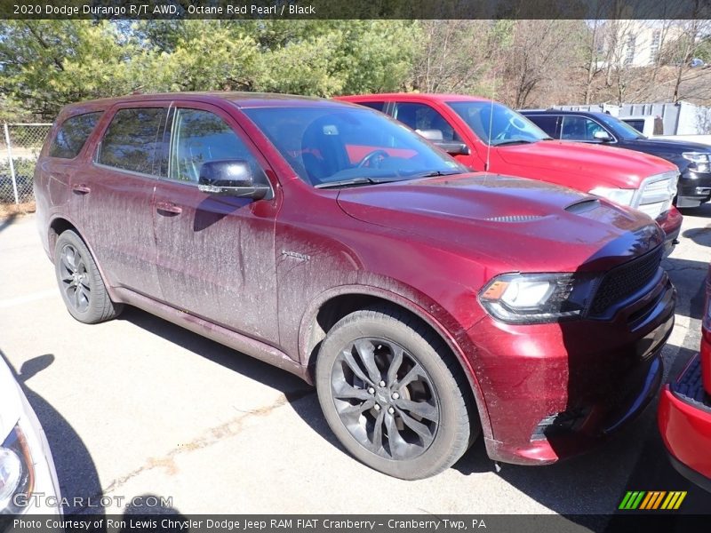 Octane Red Pearl / Black 2020 Dodge Durango R/T AWD