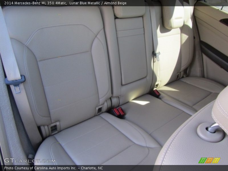 Lunar Blue Metallic / Almond Beige 2014 Mercedes-Benz ML 350 4Matic