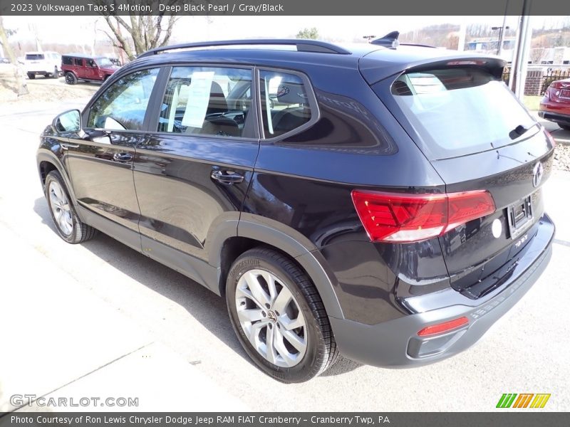 Deep Black Pearl / Gray/Black 2023 Volkswagen Taos S 4Motion