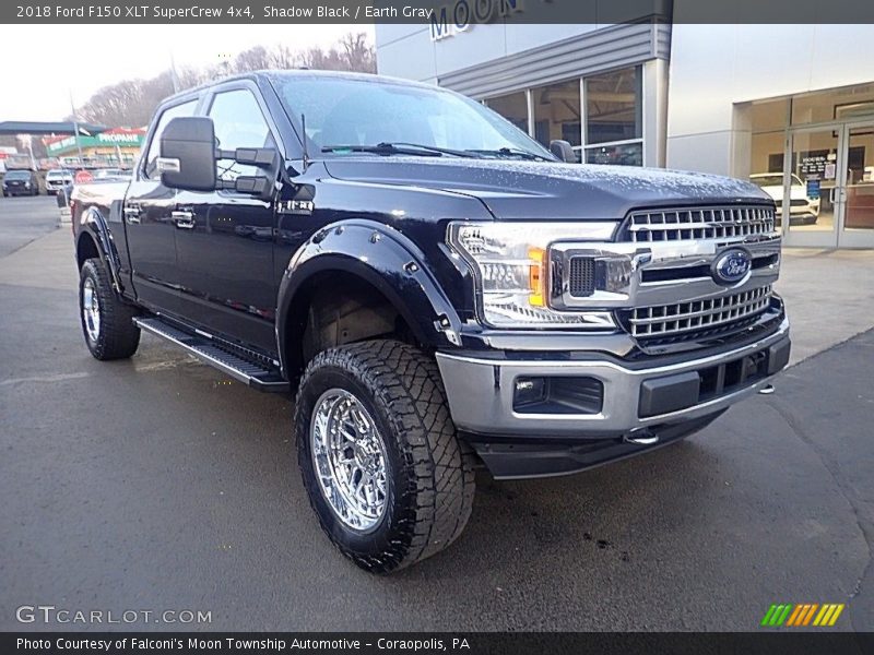 Shadow Black / Earth Gray 2018 Ford F150 XLT SuperCrew 4x4