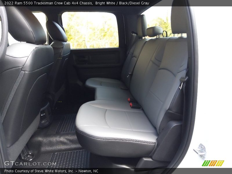 Bright White / Black/Diesel Gray 2022 Ram 5500 Tradesman Crew Cab 4x4 Chassis