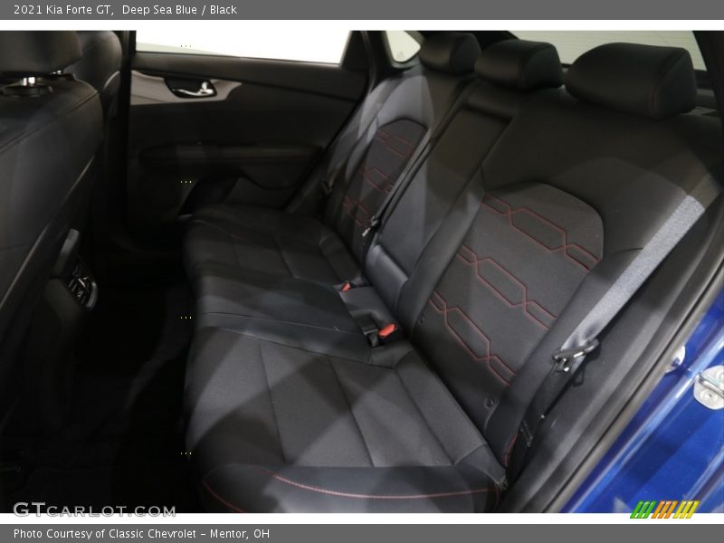 Deep Sea Blue / Black 2021 Kia Forte GT