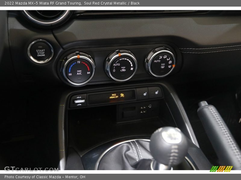 Soul Red Crystal Metallic / Black 2022 Mazda MX-5 Miata RF Grand Touring