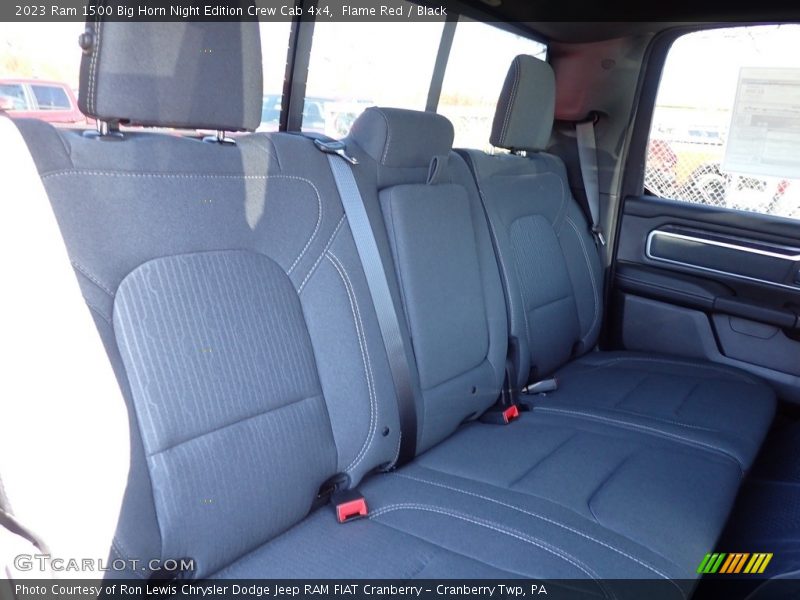 Flame Red / Black 2023 Ram 1500 Big Horn Night Edition Crew Cab 4x4