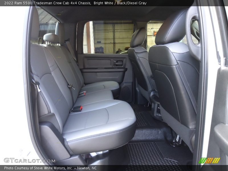 Bright White / Black/Diesel Gray 2022 Ram 5500 Tradesman Crew Cab 4x4 Chassis