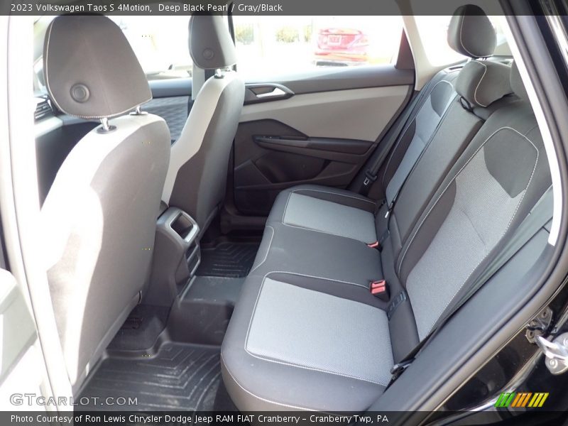 Rear Seat of 2023 Taos S 4Motion