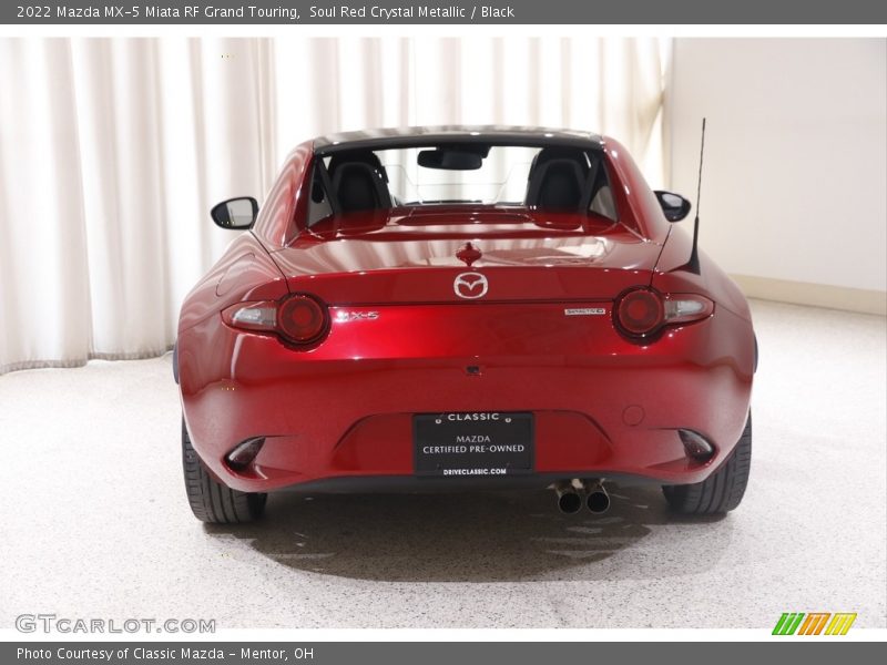 Soul Red Crystal Metallic / Black 2022 Mazda MX-5 Miata RF Grand Touring