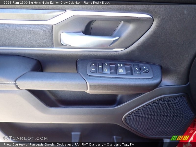 Flame Red / Black 2023 Ram 1500 Big Horn Night Edition Crew Cab 4x4
