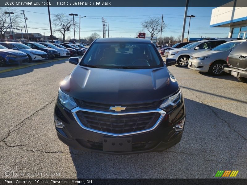 Pacific Blue Metallic / Jet Black 2020 Chevrolet Equinox LT