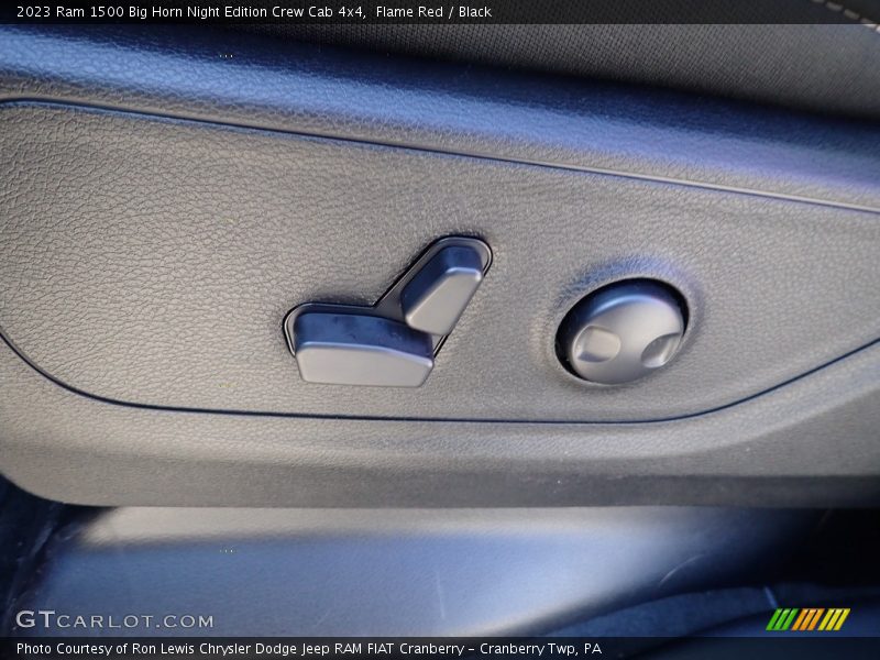Flame Red / Black 2023 Ram 1500 Big Horn Night Edition Crew Cab 4x4