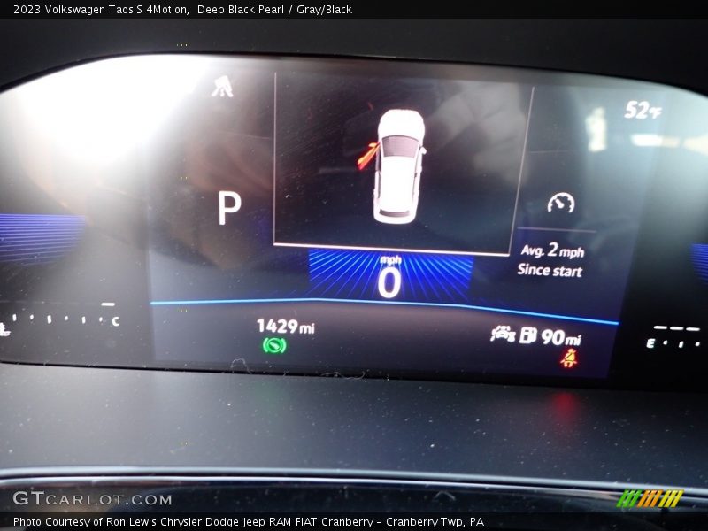 Deep Black Pearl / Gray/Black 2023 Volkswagen Taos S 4Motion