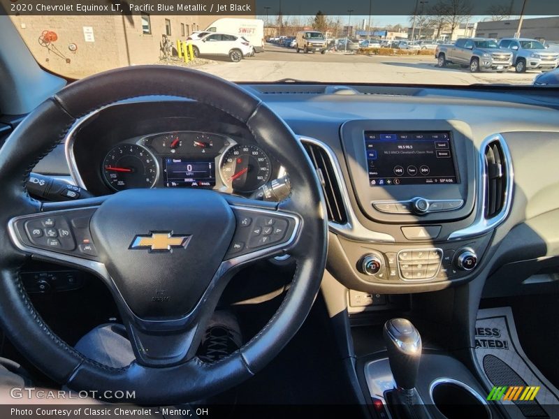 Pacific Blue Metallic / Jet Black 2020 Chevrolet Equinox LT