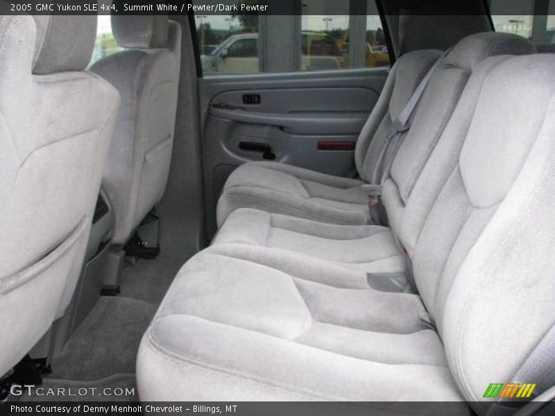 Summit White / Pewter/Dark Pewter 2005 GMC Yukon SLE 4x4