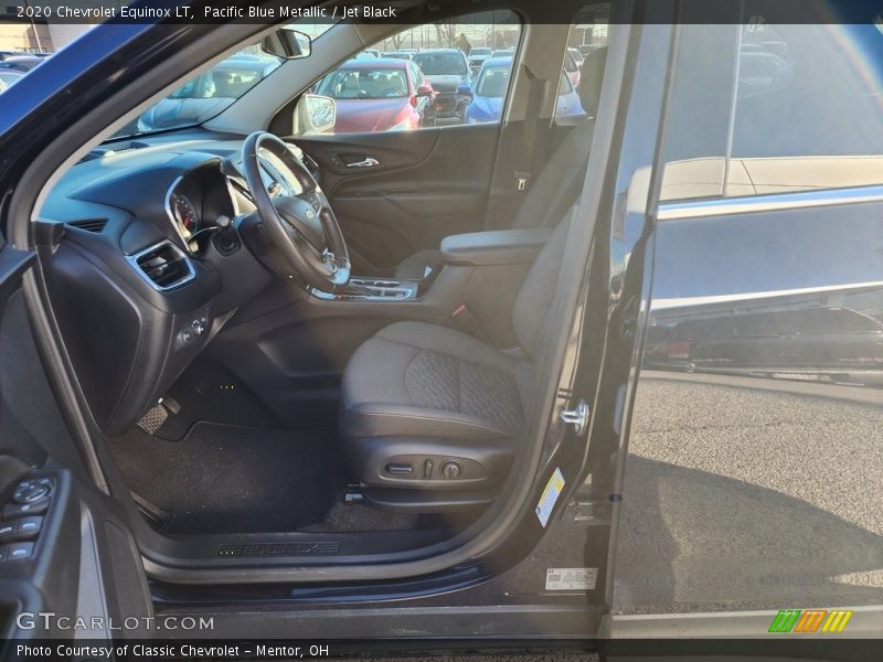 Pacific Blue Metallic / Jet Black 2020 Chevrolet Equinox LT